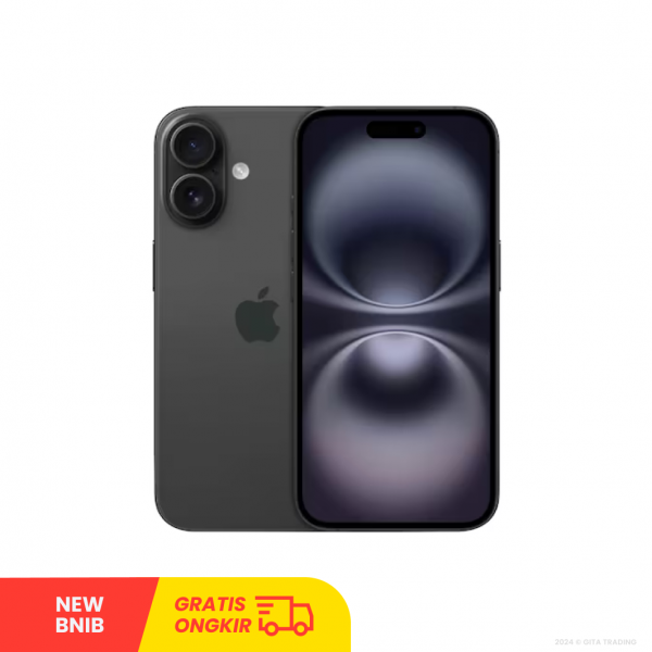 Apple iPhone 16 128GB - 5G Hitam