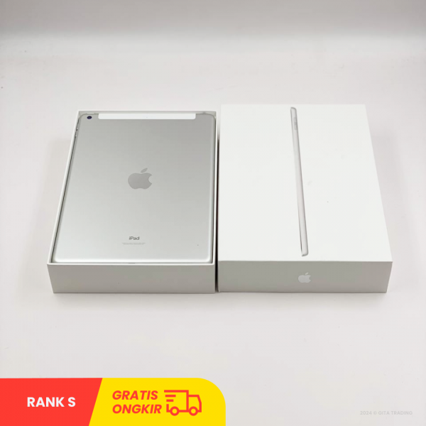 Apple iPad 9th Generation 10.2-inch 2021 WIFI CELLULAR (64GB/ IMEI: 358233419725275/ Silver/ Sim Free) - RANK S