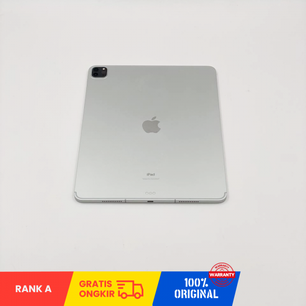 Apple iPad Pro 12.9 inch 5th Generation 2021 (128GB/ WIFI Only/ HLQJK2K3V4/ Silver) - RANK A