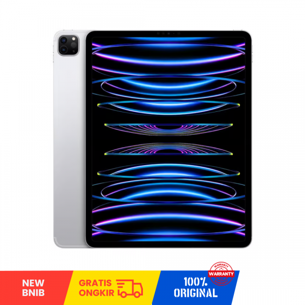 Apple iPad Pro 6th Generation 12.9-inch 2022 (128GB/ WIFI + Cellular/IMEI: 358705115303978/ Silver) - BNIB