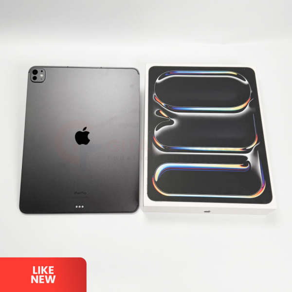 Apple iPad Pro M4 (2024) 13-inch Space Black - Wi-Fi & Cellular | ROM: 256GB | Battery Health: 100% | S&N: HQHF9730CH | LIKE NEW