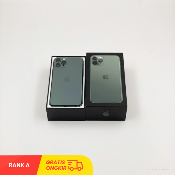 Apple iPhone 11 Pro (256GB/ Battery health 100%/ IMEI: 353840108139884/ Midnight Green/ Sim Free ) - RANK A