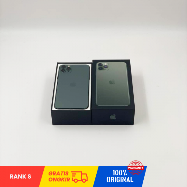 APPLE iPhone 11 Pro Max 256GB/ Battery health 85%/ Midnight Green/ Rank S/ Sim Free