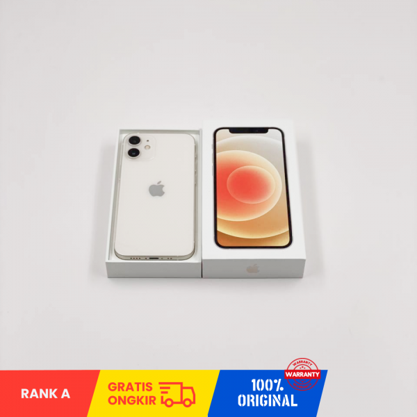 APPLE iPhone 12 Mini 5G (256GB/ Battery Health 78%/ IMEI: 353011110568243/ White/ Sim Free) - RANK A