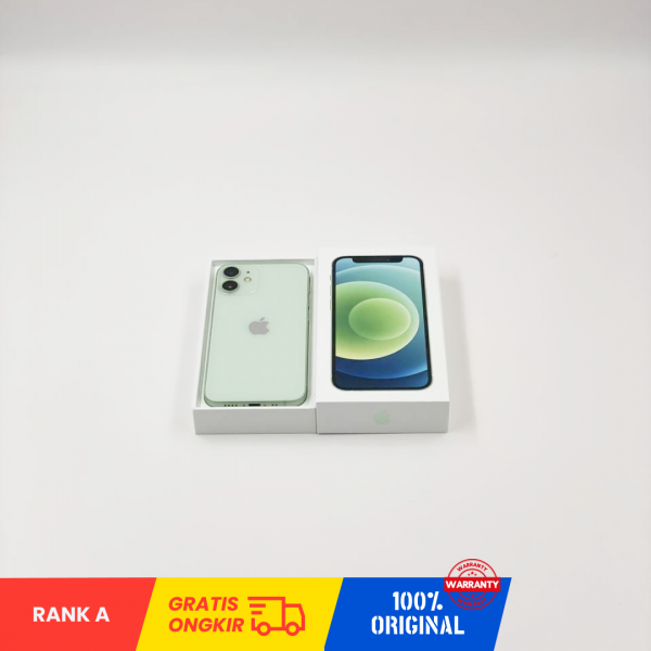 APPLE iPhone 12 Mini 5G 64GB/ Battery health 83%/ Green/ Rank A/ Sim Free