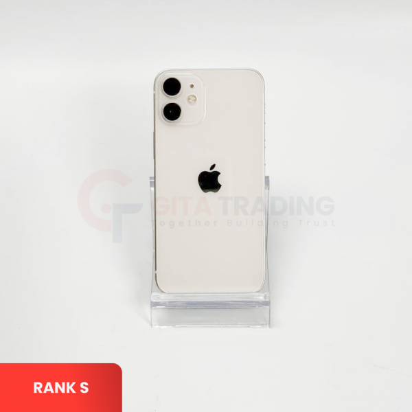 APPLE iPhone 12 Mini 5G White - WIFI ONLY | ROM: 64GB | Battery Health 77% | IMEI: 351417520452245 | RANK S