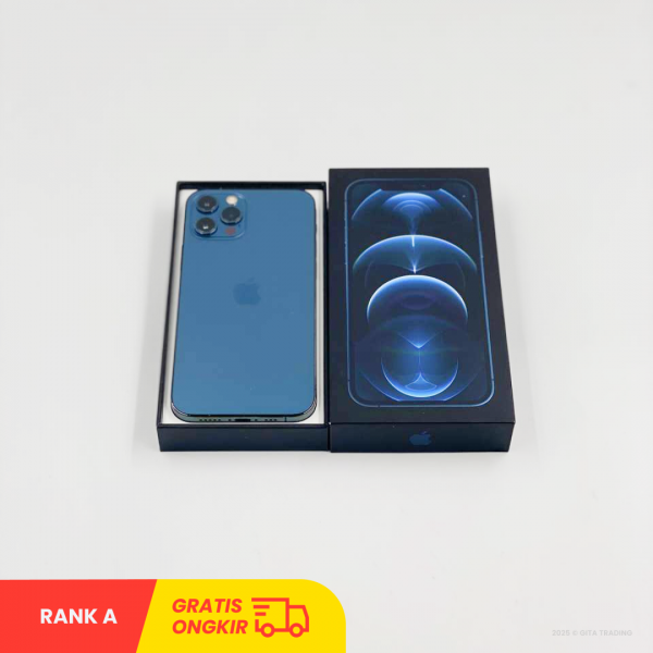APPLE iPhone 12 Pro 5G Pacific Blue - Sim Free | ROM: 128GB | Battery health: 85% | IMEI: 356686110173552 | RANK A