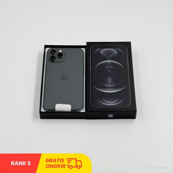 APPLE iPhone 12 Pro Max 5G Graphite - Sim Free | ROM: 256GB | Single Sim & Silent Camera | Battery Health 100% | IMEI: 351732276397364 | RANK S