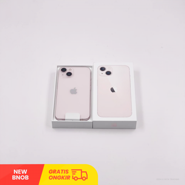 APPLE iPhone 13 5G (128GB/ PINK/ IMEI: 356174411607586/ Sim Free) - NEW BNOB