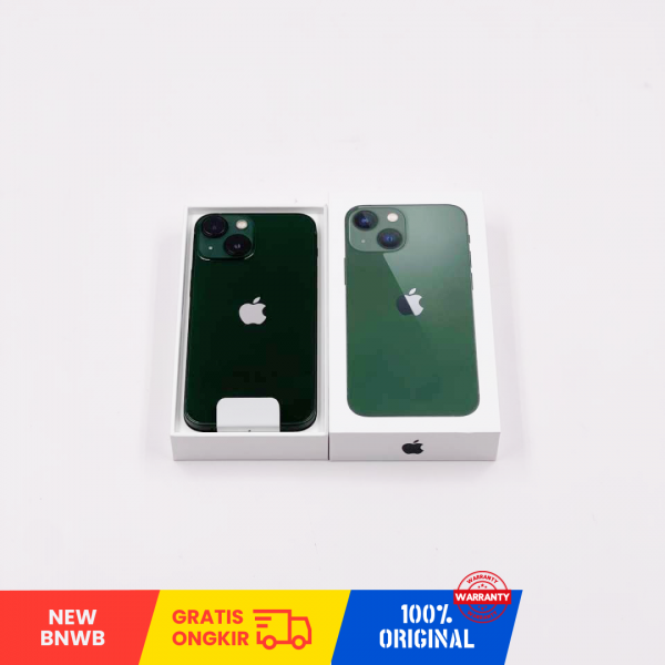 APPLE iPhone 13 Mini 5G (128GB/ Battery health 100%/ Green/ IMEI: 356232683536295/ Sim Free) - BNWB