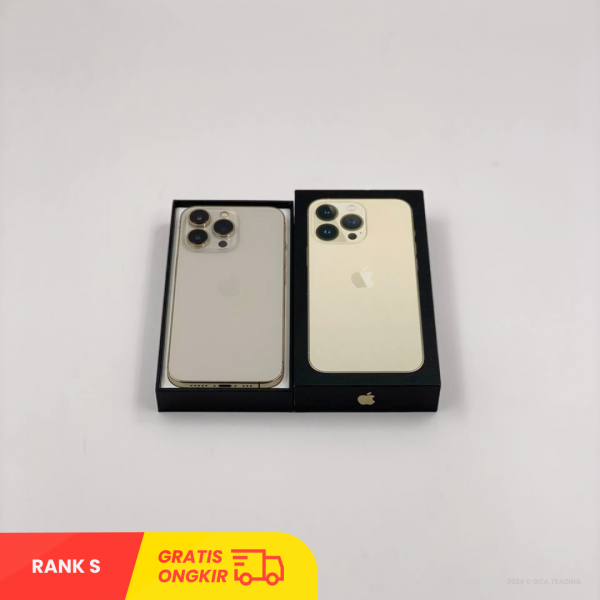 APPLE iPhone 13 Pro 5G (1000GB/ Battery Health 85%/ IMEI: 356942289406475/ Gold/ Sim free) - RANK S
