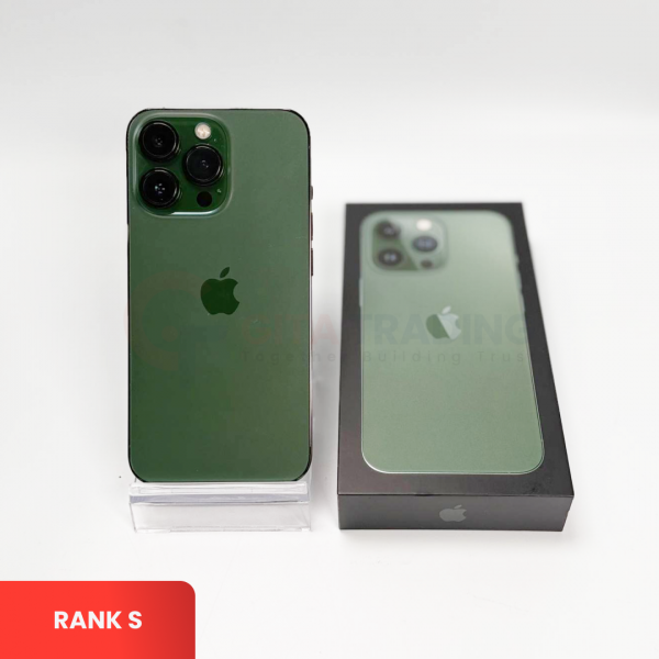 APPLE iPhone 13 Pro 5G Alpine Green | ROM: 256GB | Battery Health: 76% | IMEI: 359339131724840 | RANK S