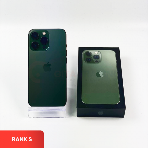 APPLE iPhone 13 Pro 5G Alpine Green - Sim Free | ROM: 256GB | Battery Health 79% | IMEI: 354980616792458 | RANK S