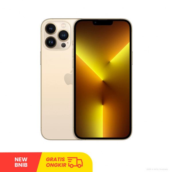 APPLE iPhone 13 PRO MAX 5G Gold -  Sim Free | ROM: 1000GB(1TB) | Silent Camera & Dual Sim | IMEI: 351156621344386 | NEW BNIB