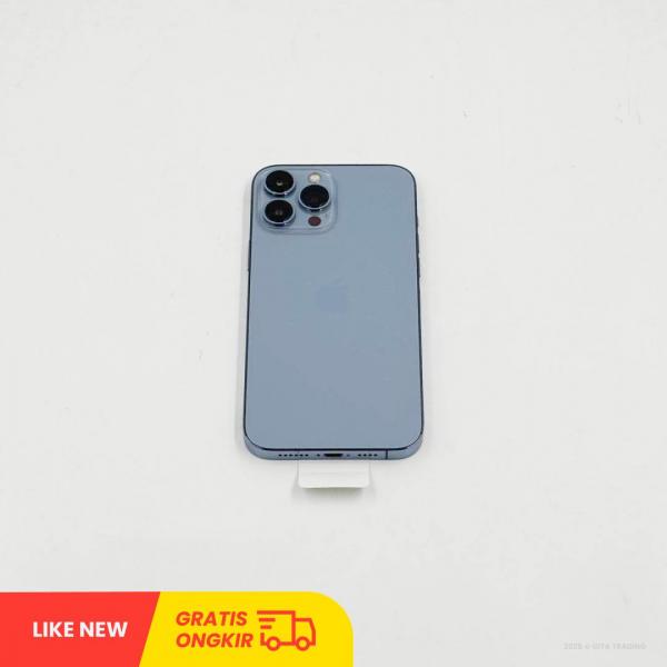 APPLE iPhone 13 PRO MAX 5G Sierra Blue -  Sim Free | ROM: 1000GB(1TB) | Battery Health 100% | Silent Camera & Single Sim | IMEI: 356622122141840 | LIKE NEW