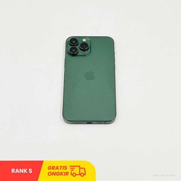 APPLE iPhone 13 Pro Max Alpine Green - Sim Free | ROM: 1000GB(1TB) | Battery Health 88% | Silent Camera & Single Sim | IMEI: 358226367312559 | RANK S