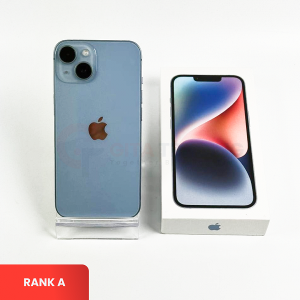 APPLE iPhone 14 5G Blue - Sim Free | ROM: 128GB | Battery health: 89% | IMEI: 358851436510139 | RANK A