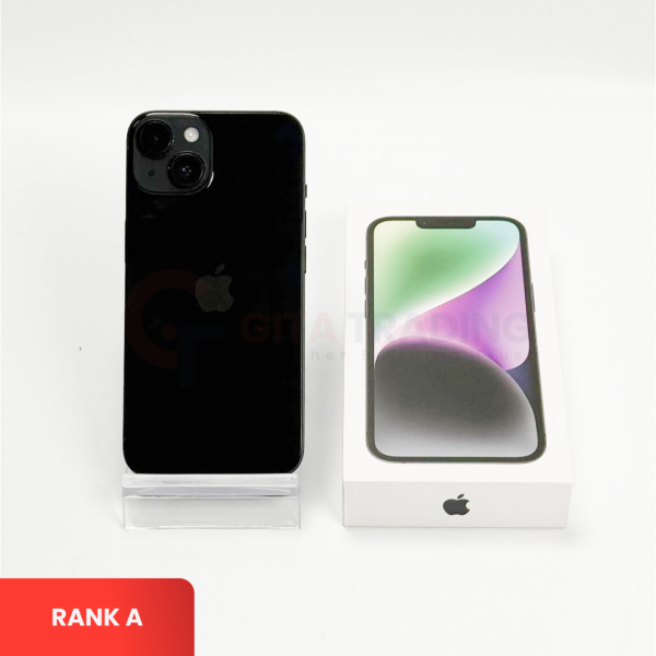 APPLE iPhone 14 5G Midnight - Sim Free | ROM: 128GB | Battery Health: 89% | IMEI: 350210430179557 | RANK A