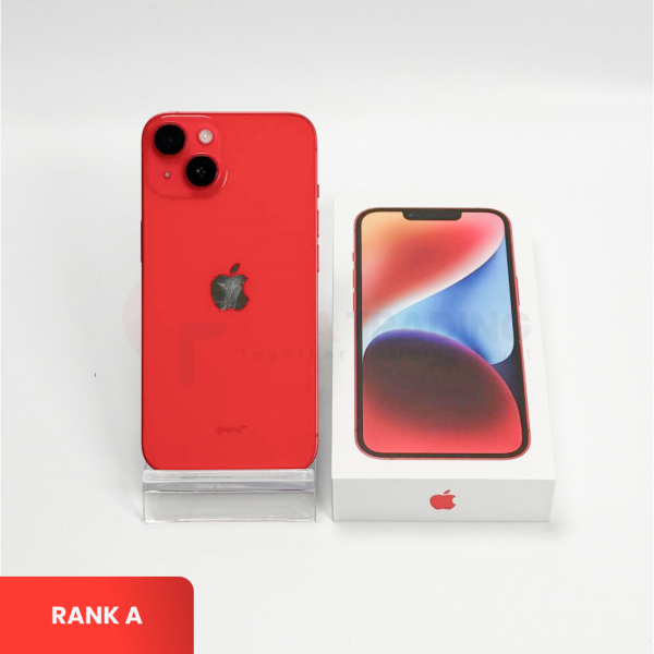 APPLE iPhone 14 5G Red - Sim Free | ROM: 128GB | Battery Health: 100% | IMEI: 351952299386372 | RANK A