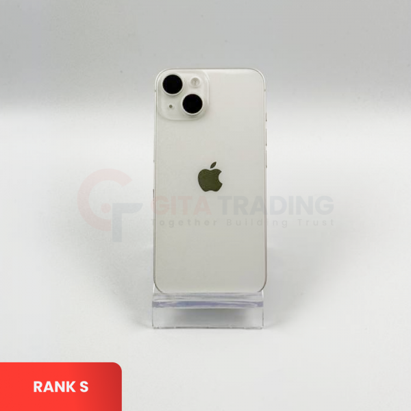 APPLE iPhone 14 5G Starlight - Sim Free | ROM: 128GB | Battery health: 83% | IMEI: 350967682029547 | RANK S