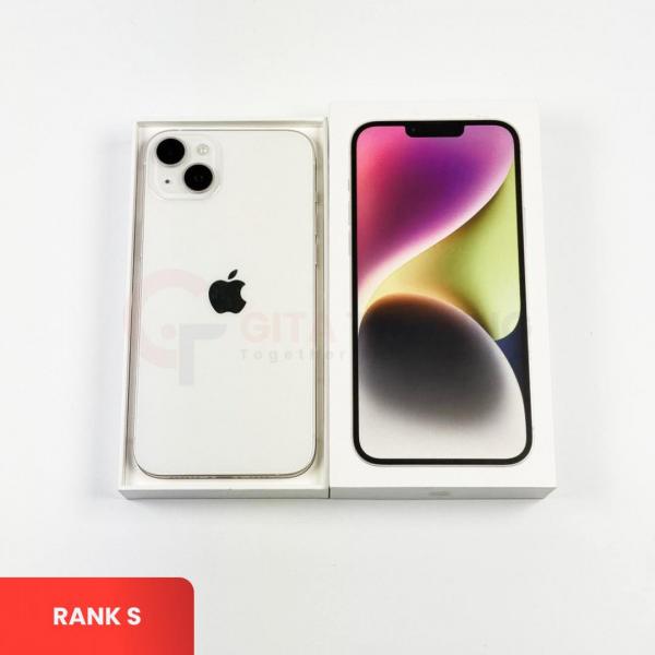 APPLE iPhone 14 PLUS 5G Starlight - Sim Free | ROM: 128GB | Battery health 83% |  IMEI: 358179582561478 | RANK S