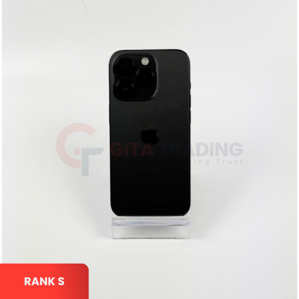 APPLE iPhone 14 Pro 5G Space Black - Sim Free | ROM: 256GB | Battery health 100% | IMEI: 357629661995782 | RANK S