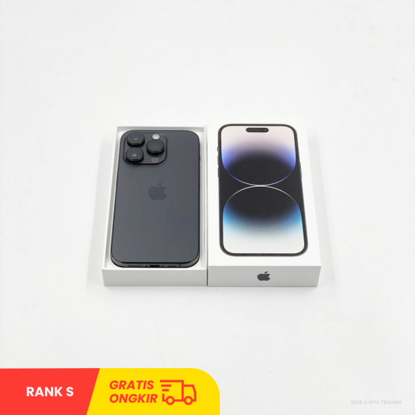 APPLE iPhone 14 PRO 5G Space Gray - Sim Free | ROM: 128GB | Battery health 79% | IMEI: 354811952138164 | RANK S