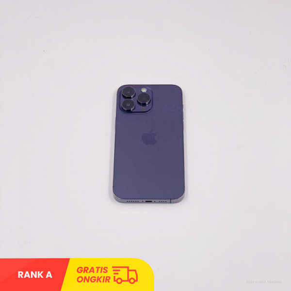 APPLE iPhone 14 Pro Max 5G (128GB/ Deep Purple/ Battery Health 88%/ IMEI: 353425687731168/  Sim Free) - RANK A