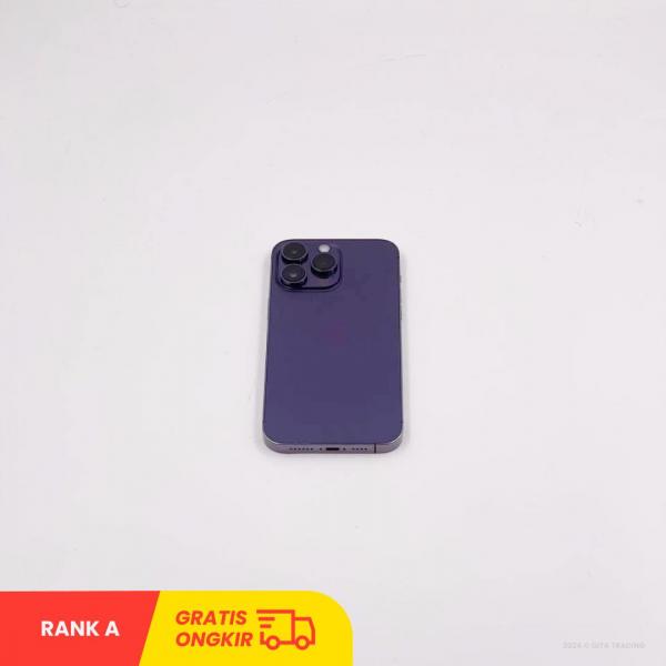 APPLE iPhone 14 Pro Max 5G (256GB/ Battery Health 87%/ IMEI: 353425687552150/ Deep Purple/ Sim Free) - RANK A