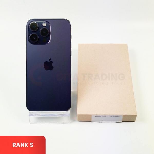 APPLE iPhone 14 Pro Max 5G Deep Purple  - Sim Free | ROM: 128GB | Battery health 92% | IMEI: 353425687207482 | RANK S