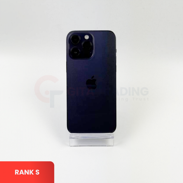 APPLE iPhone 14 Pro Max 5G Deep Purple  - Sim Free | ROM: 256GB | Battery health 92% | IMEI: 353425684323142 | RANK S