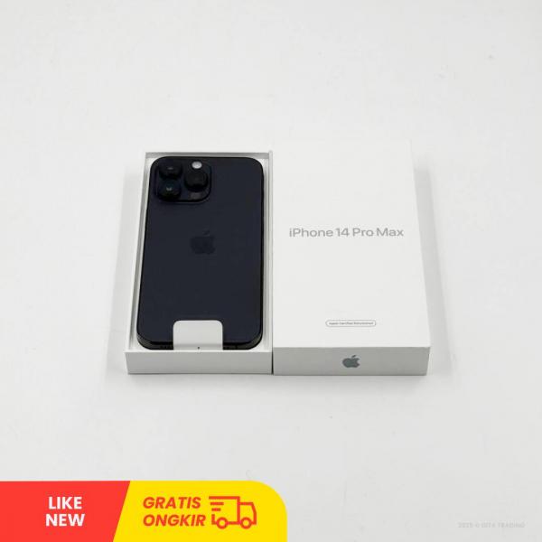 APPLE iPhone 14 Pro Max 5G Space black - Sim free | ROM: 256GB | DUAL SIM & SILENT CAMERA | Battery Health 100% | IMEI: 354316410159059 | LIKE NEW