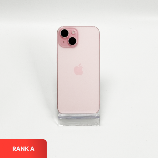 APPLE iPhone 15 5G PINK - SIM Free | ROM: 256GB | Battery Health: 85% | IMEI: 356052190480062 | RANK A