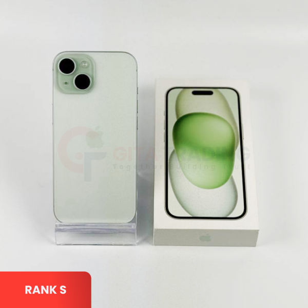 APPLE iPhone 15 5G Sage | ROM: 256GB | Battery health 84% | IMEI: 354485254850808 | RANK S