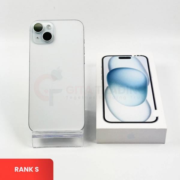 APPLE iPhone 15 Plus 5G Blue - Sim Free | ROM: 128GB | Battery health 92% | IMEI: 352459165199060 | RANK S