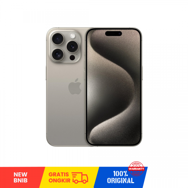 APPLE iPhone 15 Pro 5G (256GB/Natural Titanium/ IMEI: 356597920017220/ Sim Free) - NEW BNIB