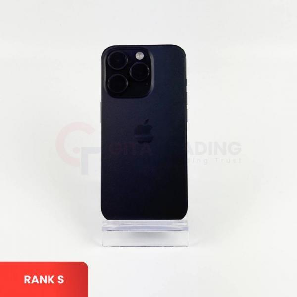 APPLE iPhone 15 Pro 5G Black Titanium - SIM Free | ROM: 128GB | Battery Health 87% | IMEI: 355721793981681 | RANK S
