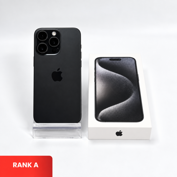 APPLE iPhone 15 Pro 5G Black Titanium - Sim Free | ROM: 256GB | Battery Health: 89% |  IMEI: 354230914305110 | RANK A