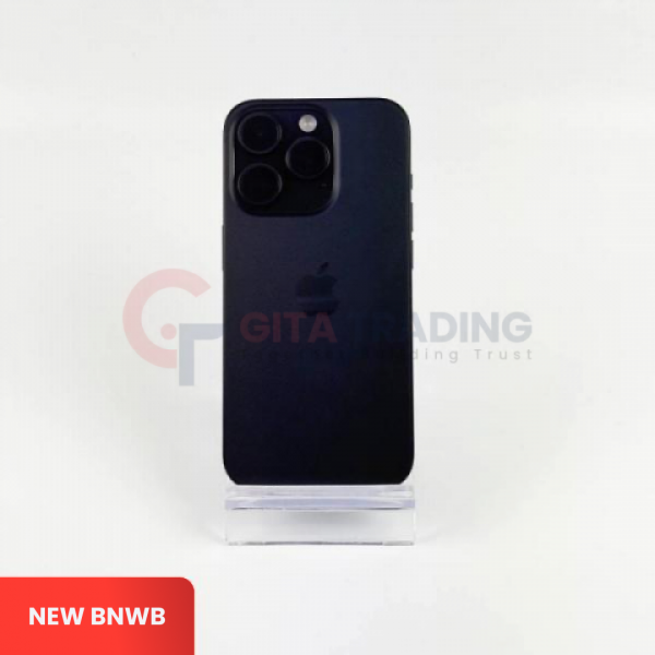 APPLE iPhone 15 Pro 5G Black Titanium - Sim Free | ROM: 256GB | IMEI: 355746601746117 | NEW BNWB