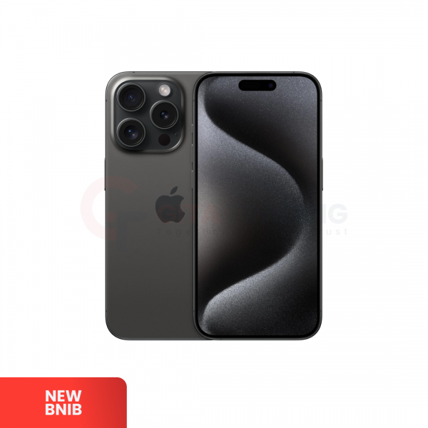 APPLE iPhone 15 Pro 5G Black Titanium - Sim Free | ROM: 256GB | IMEI: 355746601857302 | NEW BNIB