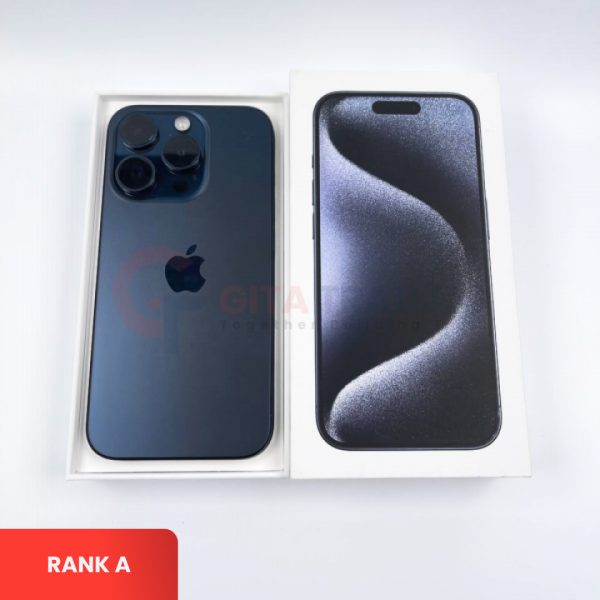 APPLE iPhone 15 Pro 5G Blue Titanium - Sim Free | ROM: 128GB | Battery health 88% |  IMEI: 355721792929822 | RANK A