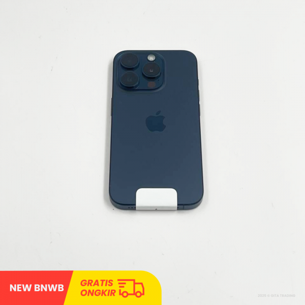 APPLE iPhone 15 Pro 5G Blue Titanium - Sim Free | ROM: 256GB |  Battery health  100% | IMEI: 355721792151641 | NEW BNWB