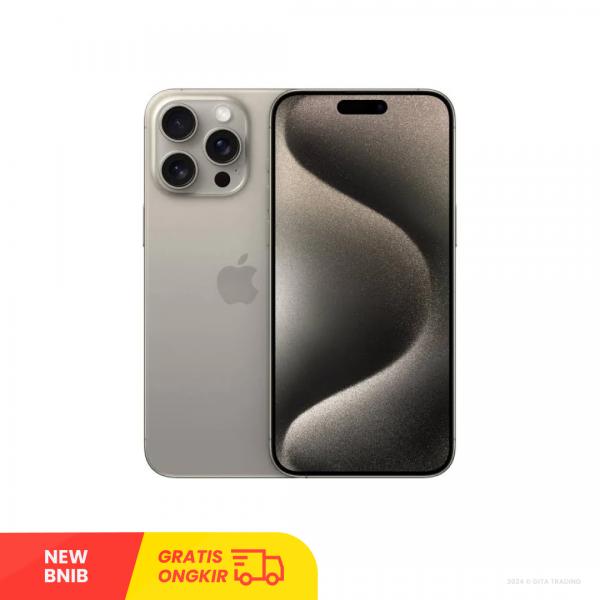 APPLE iPhone 15 Pro Max 5G (256GB/ Natural Titanium/ IMEI: 358525995330242/ Sim free) - NEW BNIB