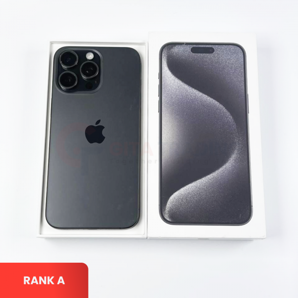 APPLE iPhone 15 Pro Max 5G Black Titanium - Sim Free | ROM: 1000GB(1TB) | Battery Health 80% | IMEI: 350793220692871 | RANK A