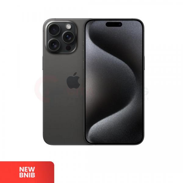 APPLE iPhone 15 Pro Max 5G Black Titanium - Sim Free | ROM: 1000GB(1TB) | Dual Sim FISIK & Silent Camera | IMEI: 353104761676488 | NEW BNIB