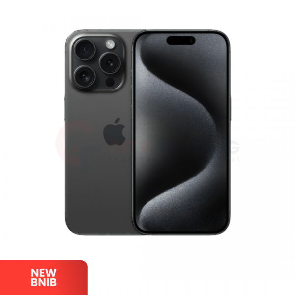 APPLE iPhone 15 Pro Max 5G Black Titanium - Sim Free | ROM: 256GB | Dual Sim FISIK & Silent Camera | IMEI: 353104761673378 | NEW BNIB