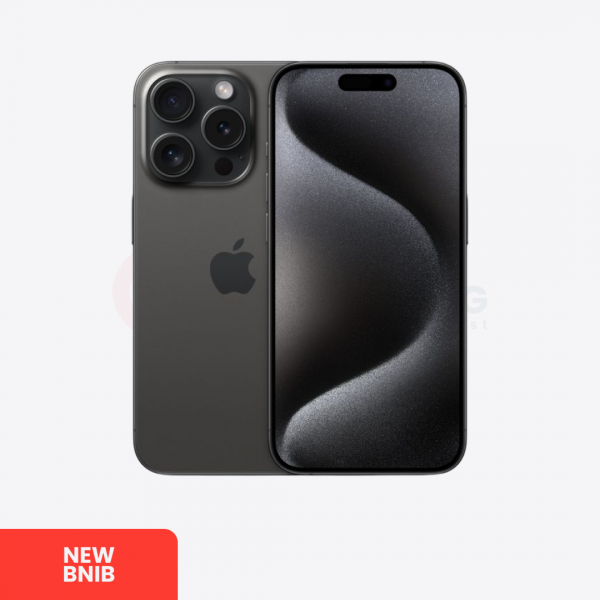 APPLE iPhone 15 Pro Max 5G Black Titanium - Sim Free | ROM: 512GB | Dual Sim FISIK & Silent Camera | IMEI: 353104762203217 | NEW BNIB