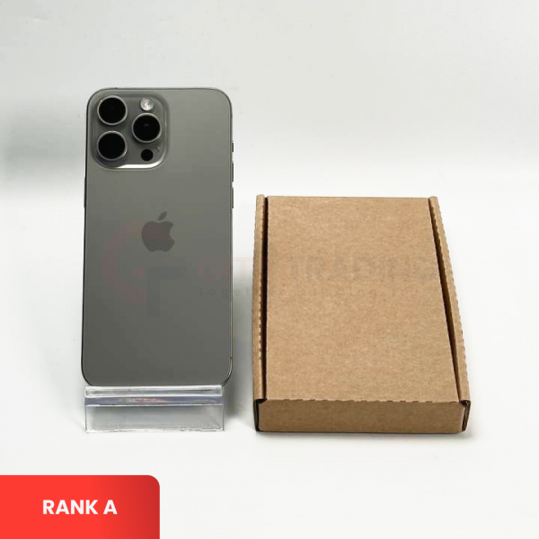 APPLE iPhone 15 Pro Max 5G Natural Titanium | ROM: 256GB | Battery Health: 88% | IMEI: 359779347098804 | RANK A