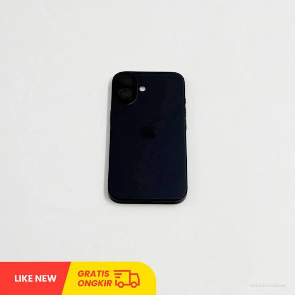 APPLE iPhone 16 5G Black - Sim Free | ROM: 128GB | Battery Health 100% | IMEI: 350417999071816 | LIKE NEW