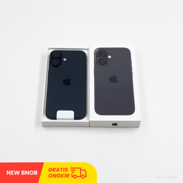 APPLE iPhone 16 5G Black - Sim Free | ROM: 128GB | Battery Health 100% | IMEI: 350743498347567 | NEW BNOB